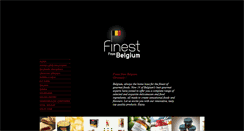 Desktop Screenshot of finestfrombelgium.com